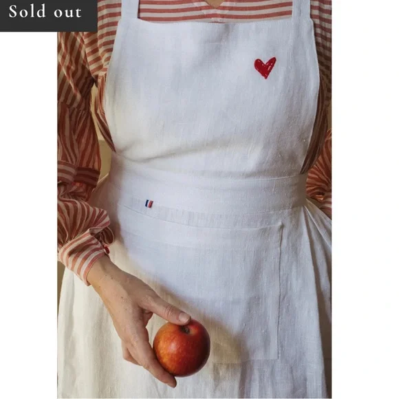 Mary Louisa Pinafore • Classic French Apron